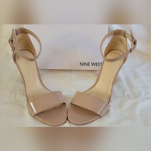 NINE WEST Women's Pruce Heeled Sandal